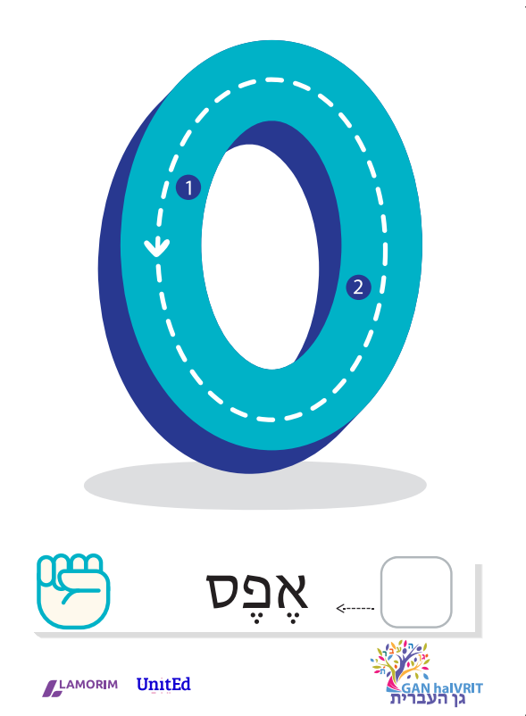 Flash cartes/גן העברית/מספרים